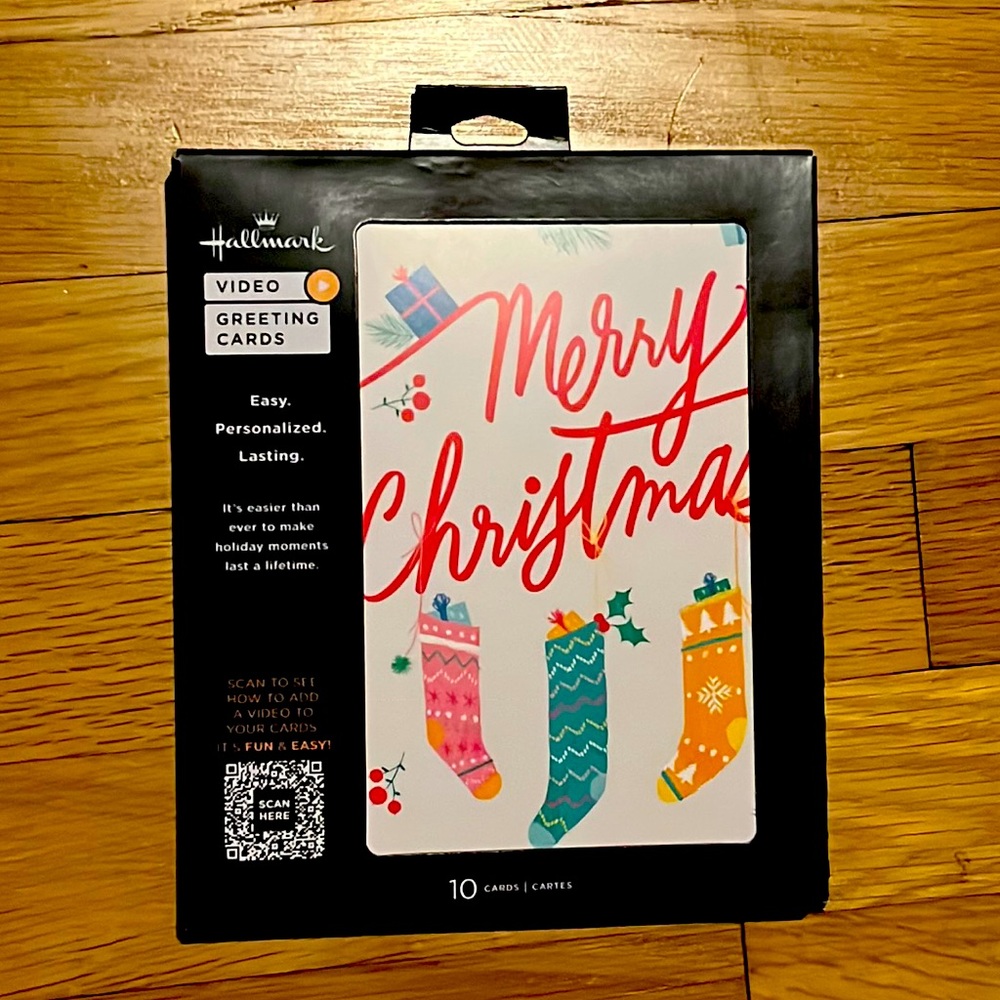 Hallmark Video Christmas Cards